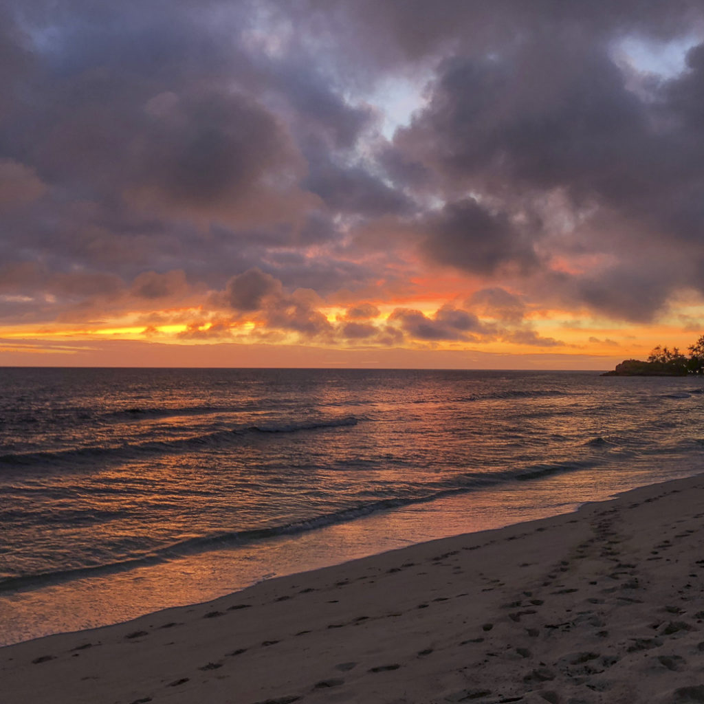 Seychellen - zonsondergang
